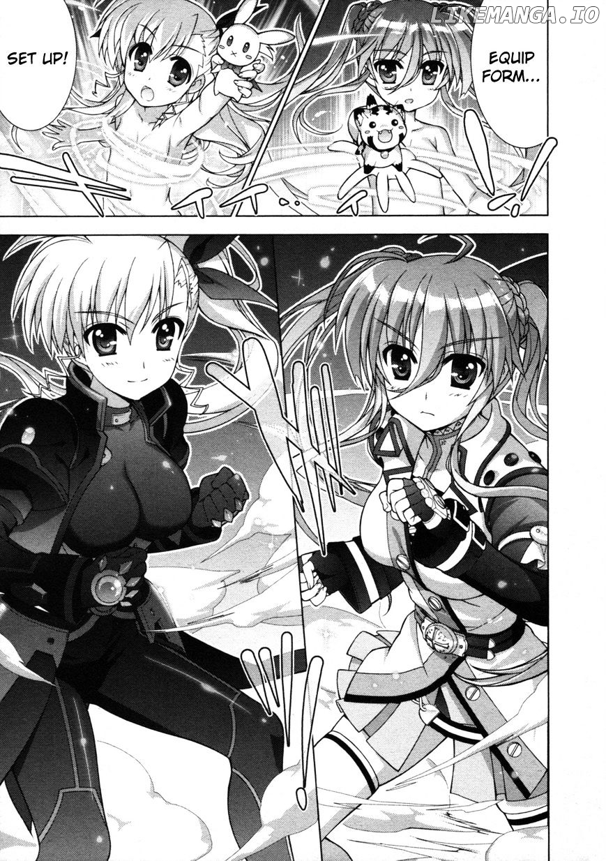 Mahou Shoujo Lyrical Nanoha Vivid chapter 58 - page 14