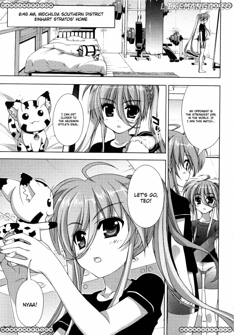 Mahou Shoujo Lyrical Nanoha Vivid chapter 40 - page 3