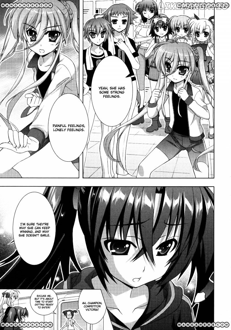 Mahou Shoujo Lyrical Nanoha Vivid chapter 40 - page 9