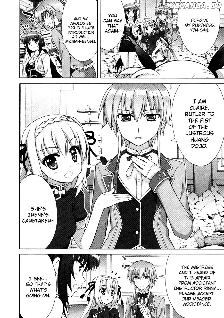 Mahou Shoujo Lyrical Nanoha Vivid chapter 73 - page 12