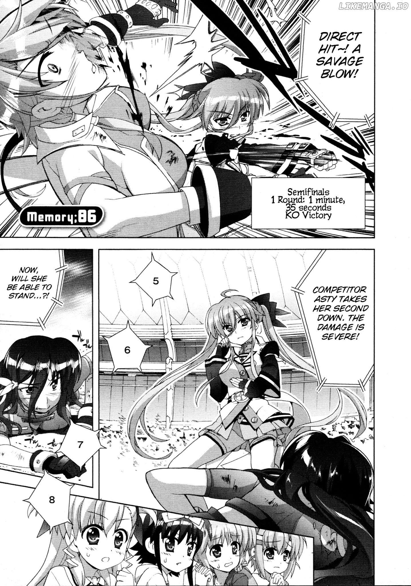 Mahou Shoujo Lyrical Nanoha Vivid chapter 86 - page 1