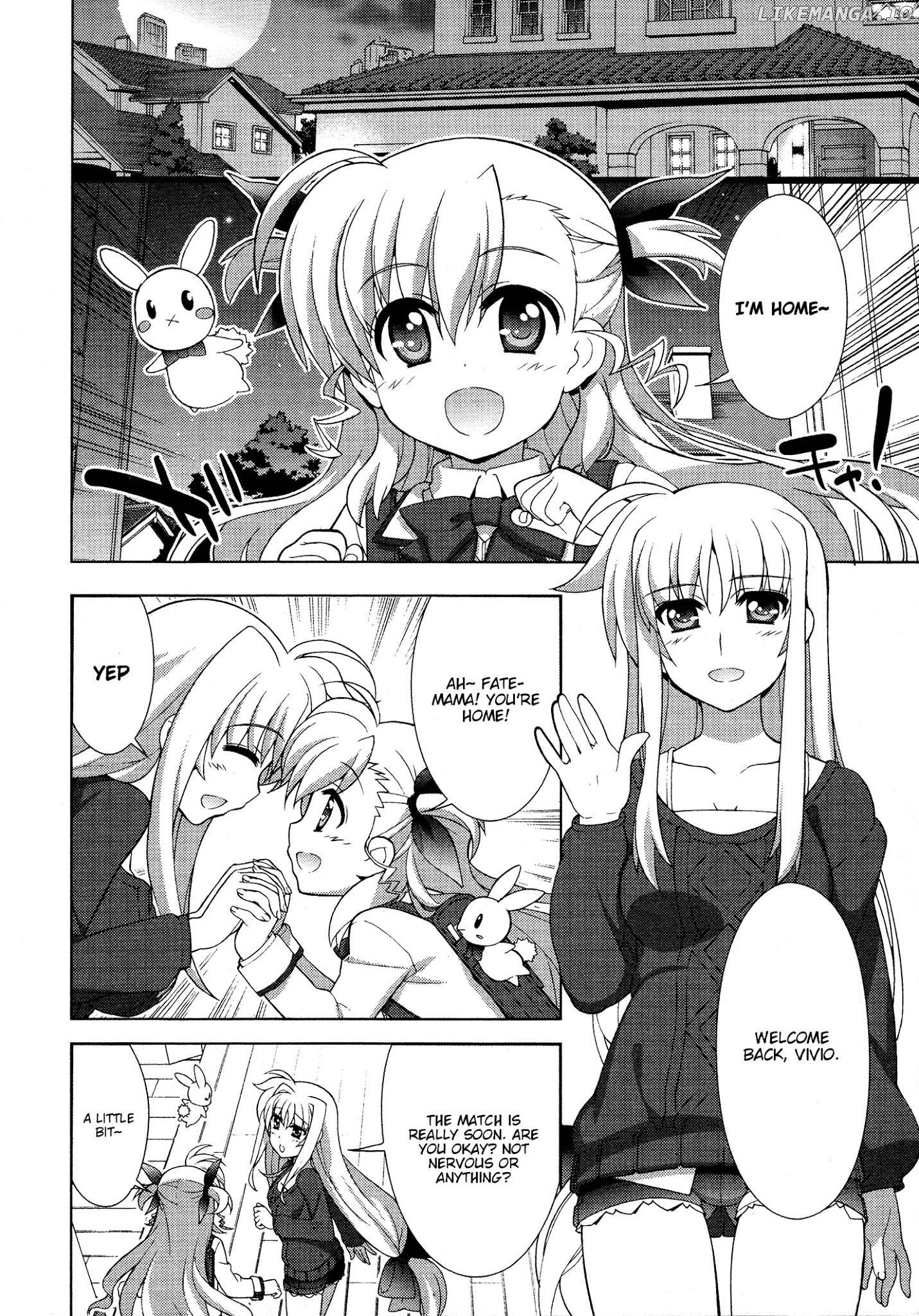 Mahou Shoujo Lyrical Nanoha Vivid chapter 86 - page 20