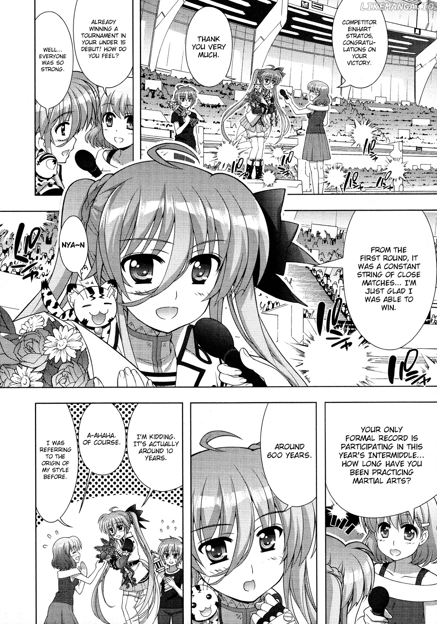 Mahou Shoujo Lyrical Nanoha Vivid chapter 86 - page 4