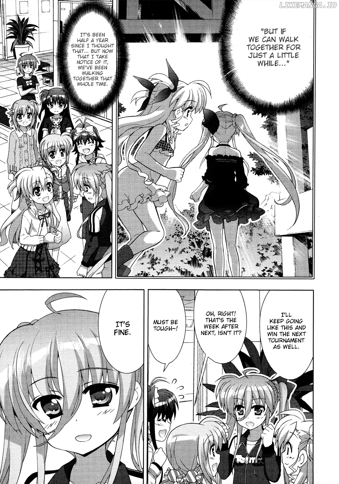 Mahou Shoujo Lyrical Nanoha Vivid chapter 86 - page 9