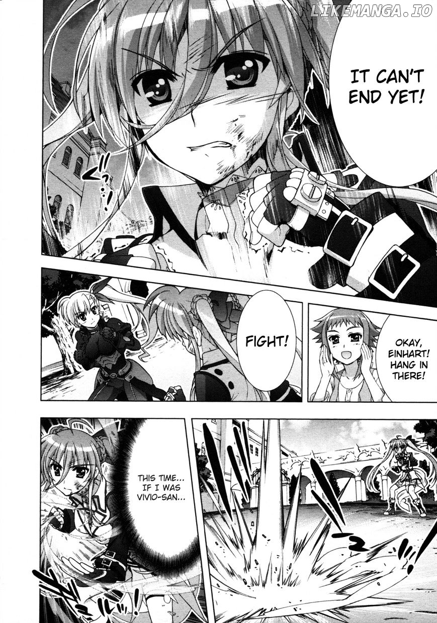 Mahou Shoujo Lyrical Nanoha Vivid chapter 59 - page 14