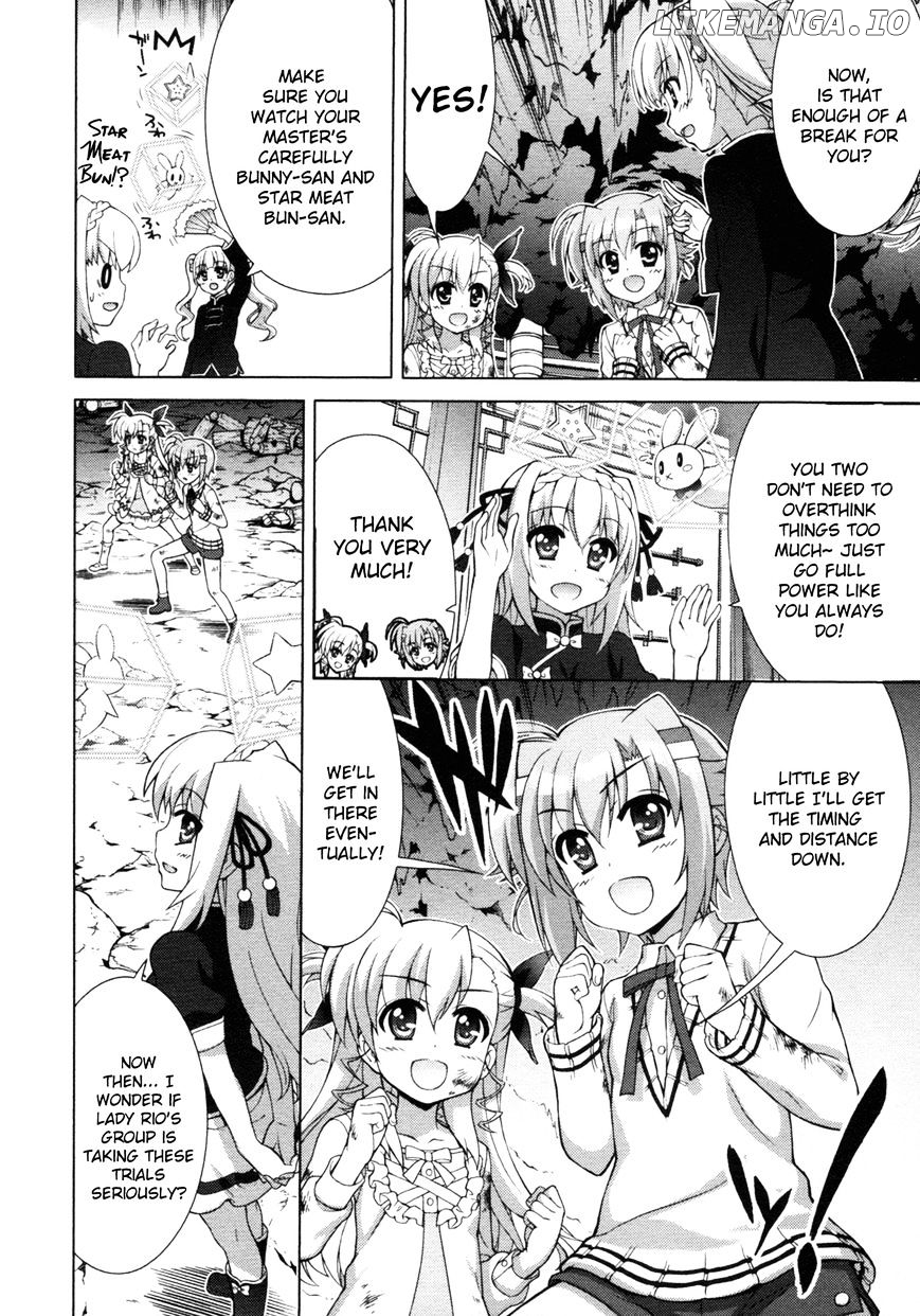 Mahou Shoujo Lyrical Nanoha Vivid chapter 74 - page 16