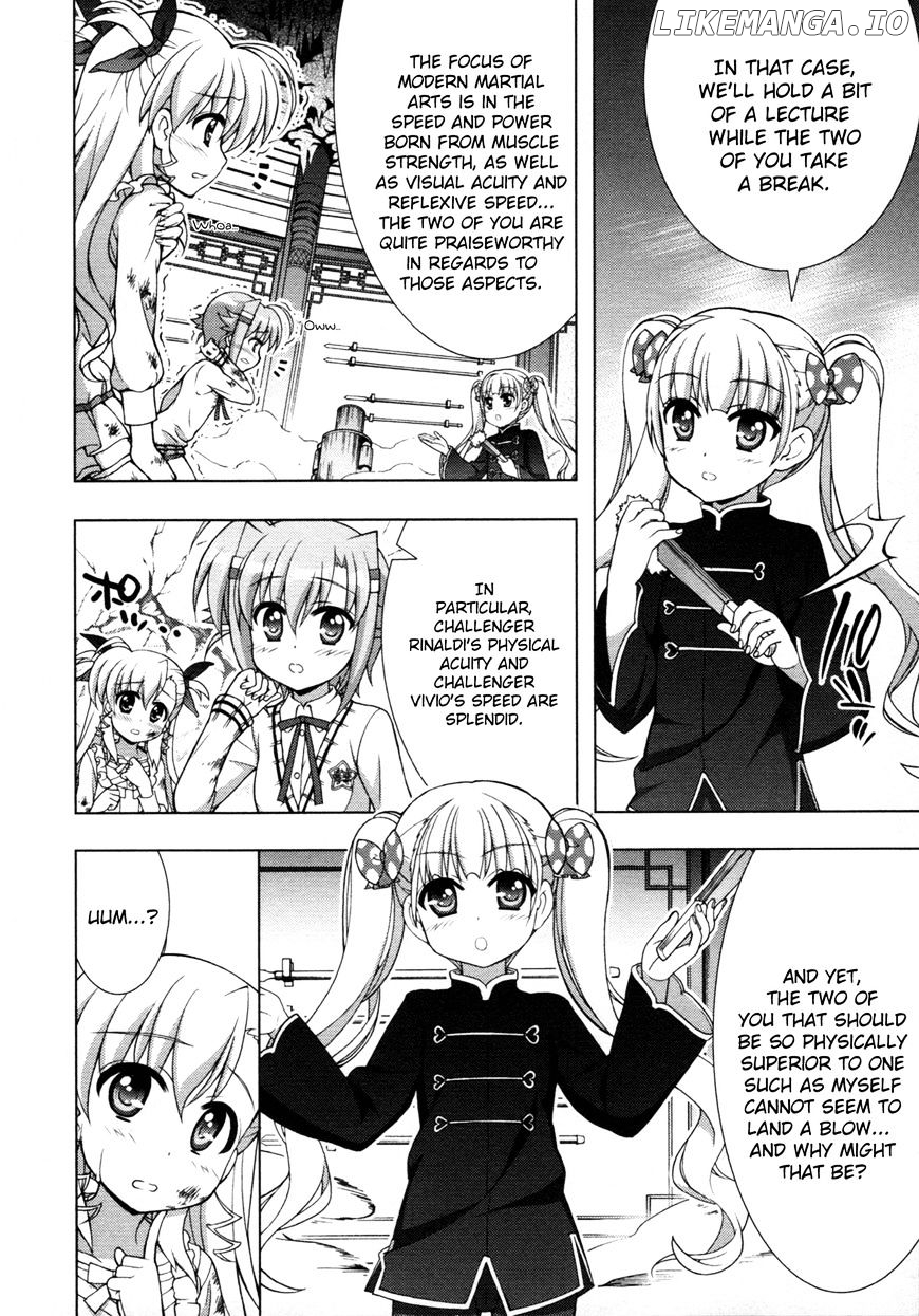 Mahou Shoujo Lyrical Nanoha Vivid chapter 74 - page 8