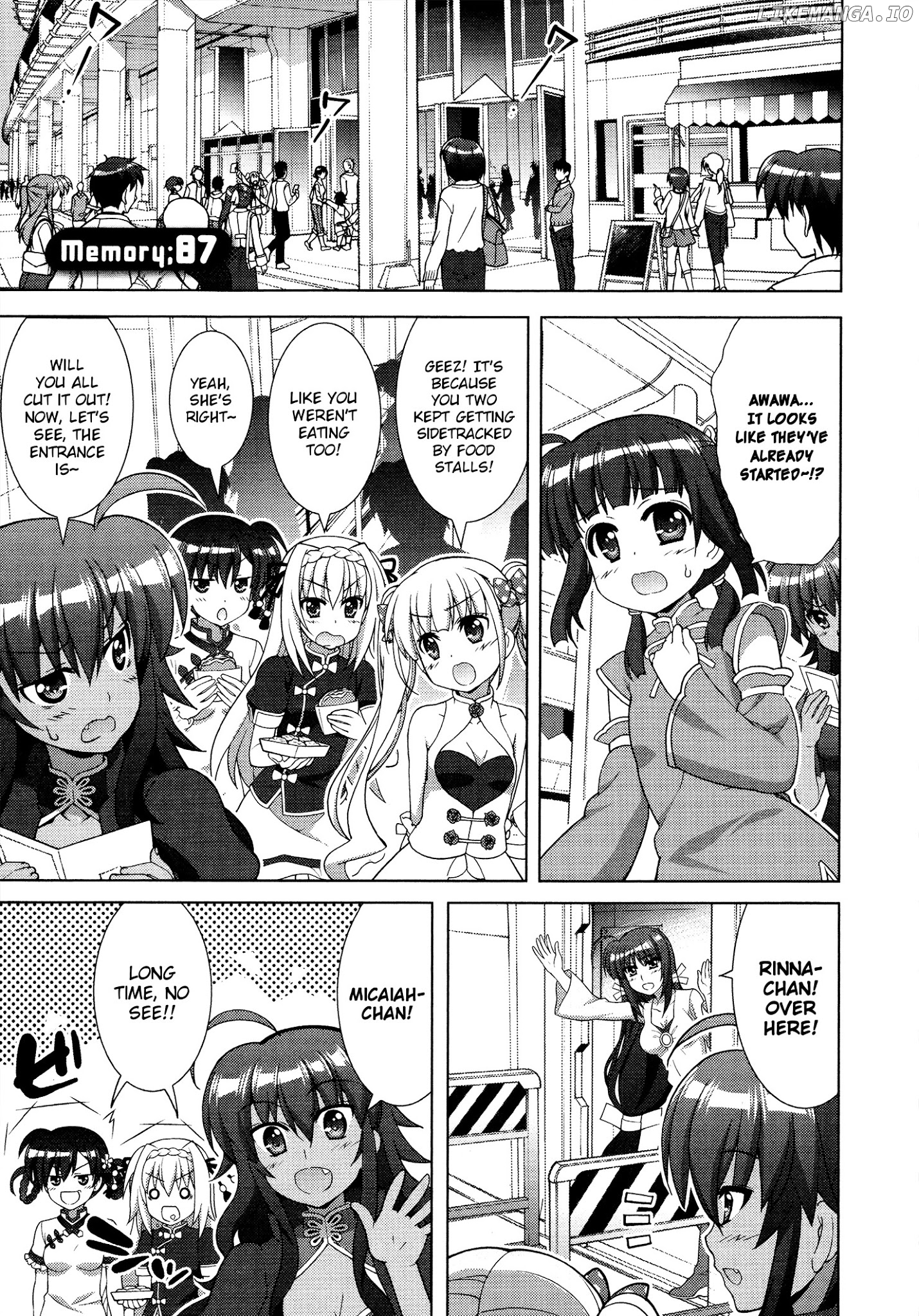 Mahou Shoujo Lyrical Nanoha Vivid chapter 87 - page 1