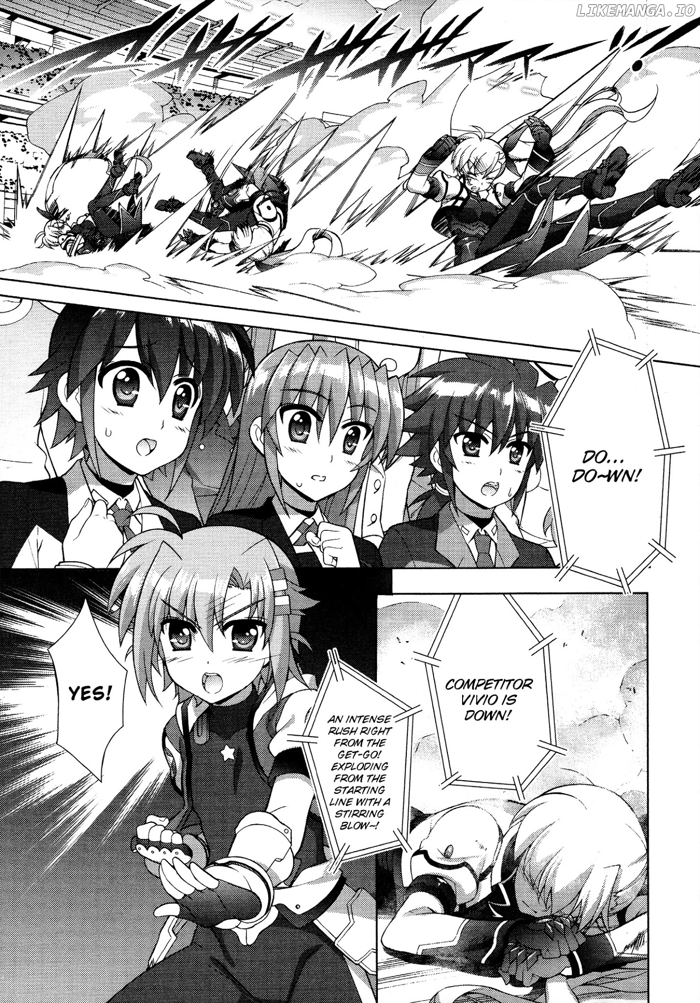 Mahou Shoujo Lyrical Nanoha Vivid chapter 87 - page 12