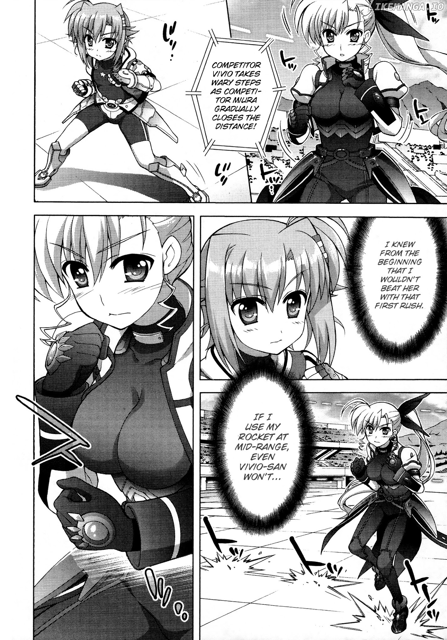 Mahou Shoujo Lyrical Nanoha Vivid chapter 87 - page 15