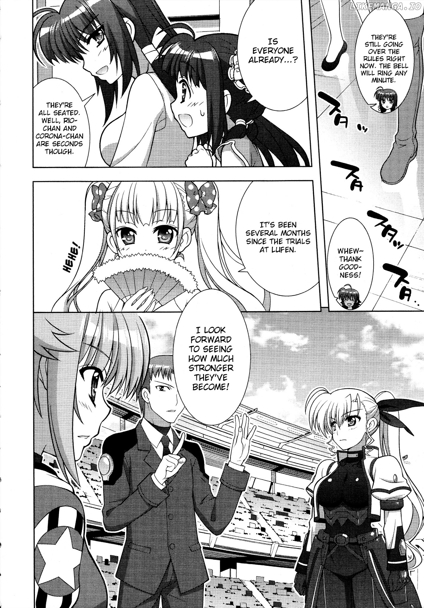 Mahou Shoujo Lyrical Nanoha Vivid chapter 87 - page 2