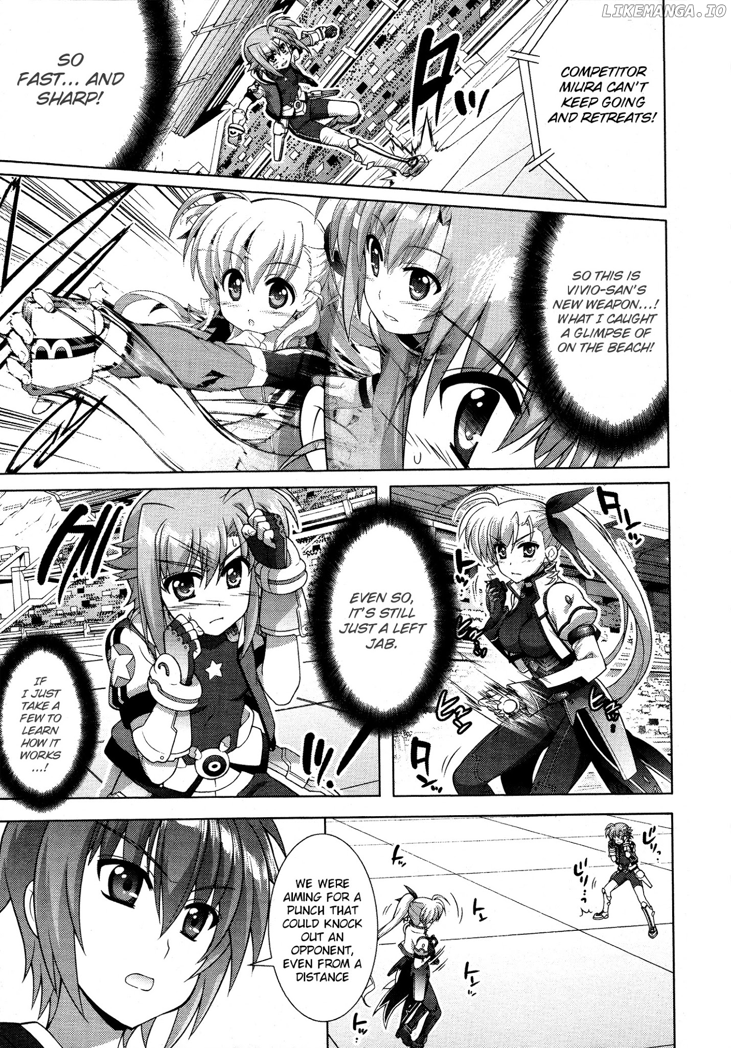 Mahou Shoujo Lyrical Nanoha Vivid chapter 87 - page 21