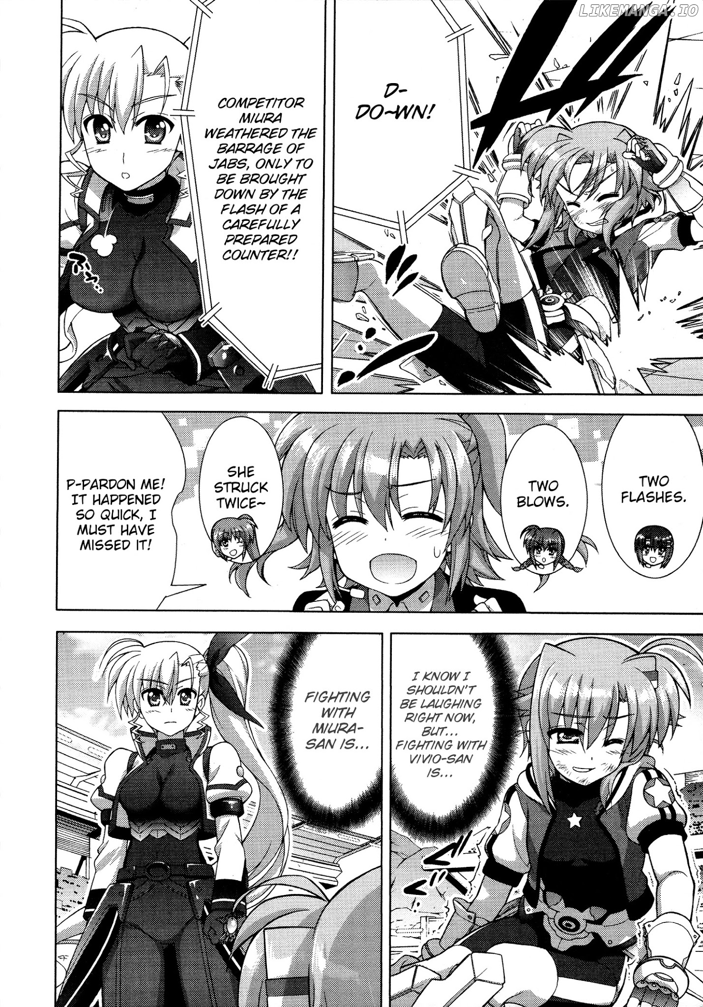 Mahou Shoujo Lyrical Nanoha Vivid chapter 87 - page 25