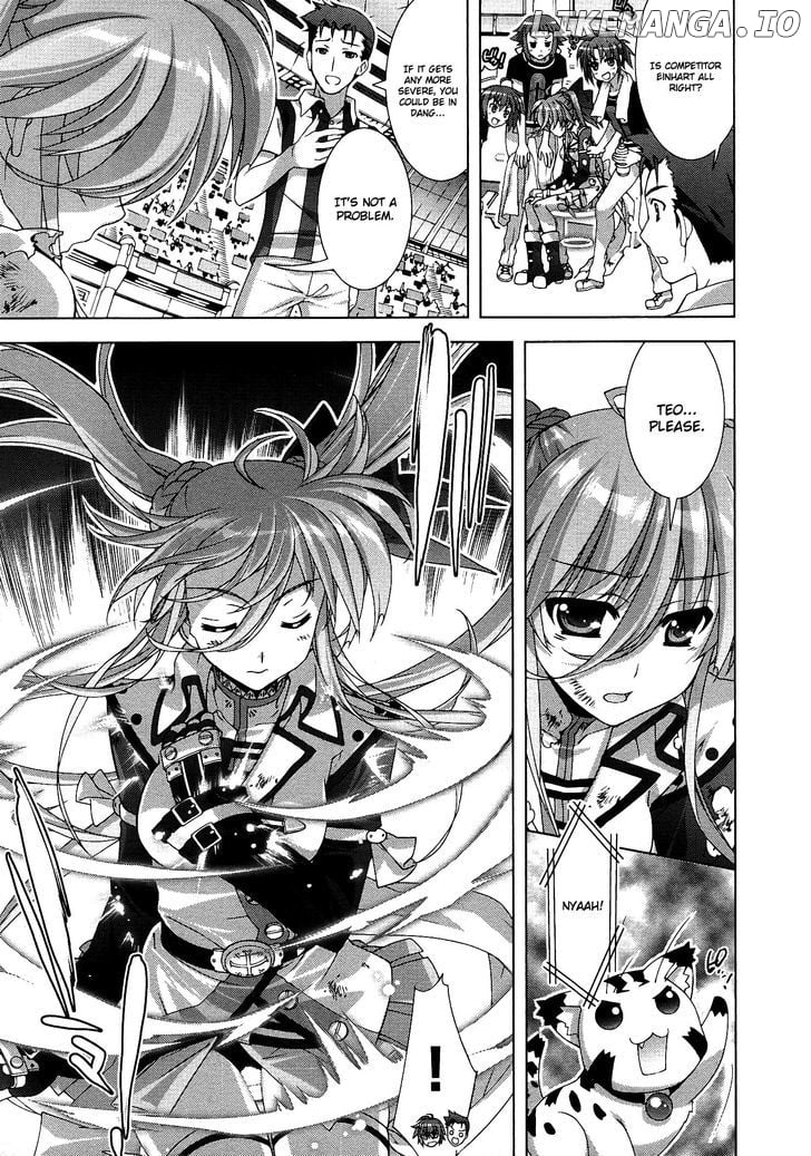 Mahou Shoujo Lyrical Nanoha Vivid chapter 42 - page 17