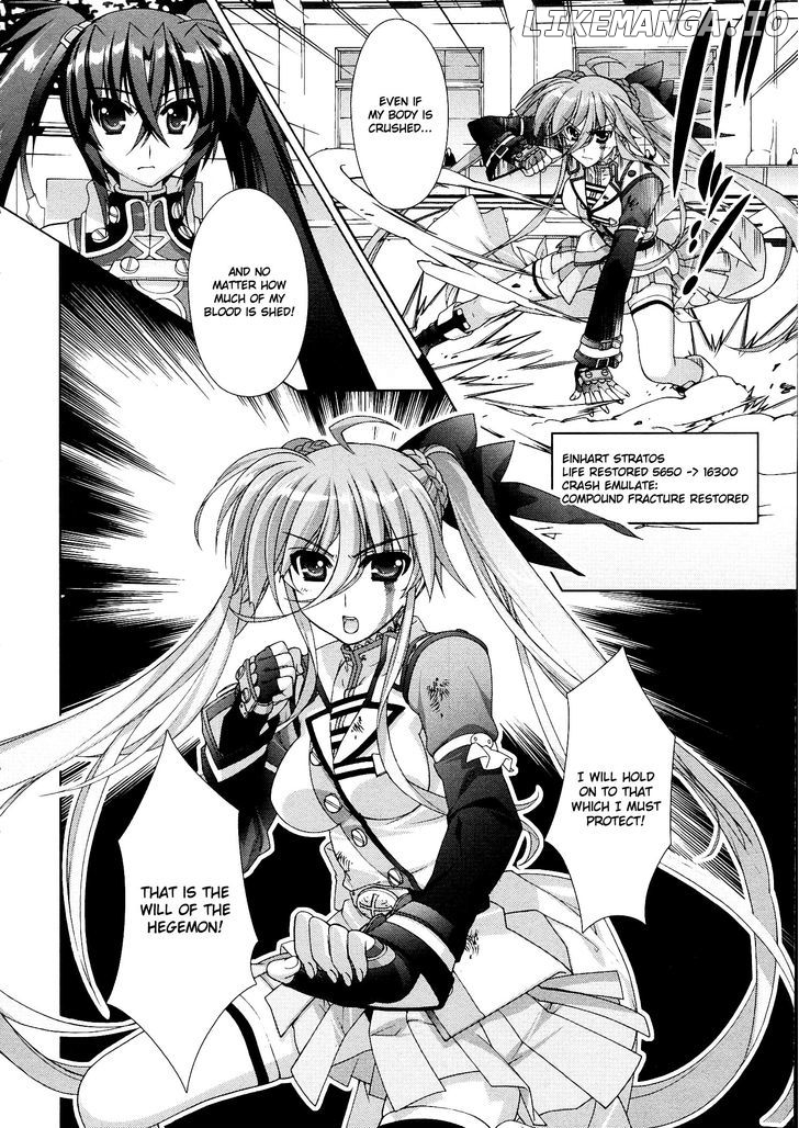 Mahou Shoujo Lyrical Nanoha Vivid chapter 42 - page 27