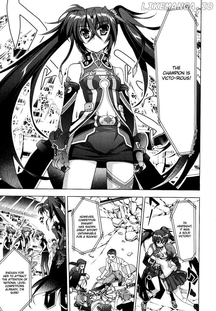 Mahou Shoujo Lyrical Nanoha Vivid chapter 44 - page 26