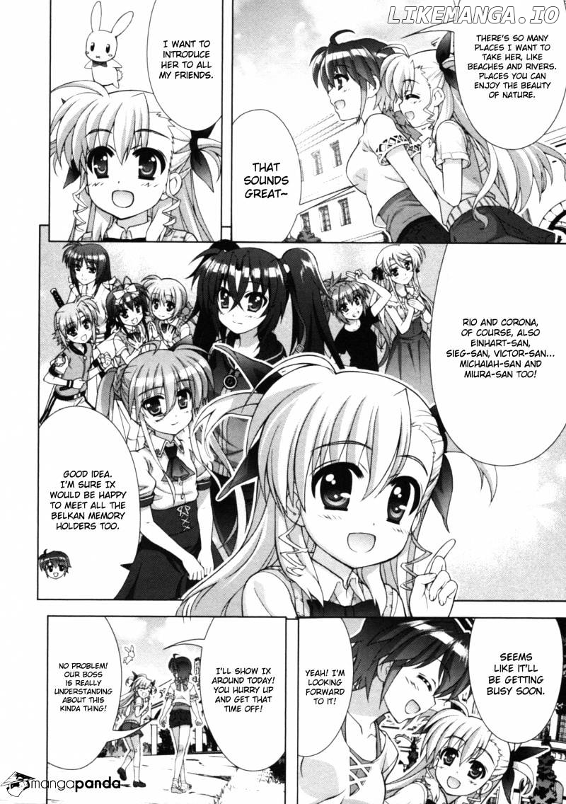 Mahou Shoujo Lyrical Nanoha Vivid chapter 63 - page 11