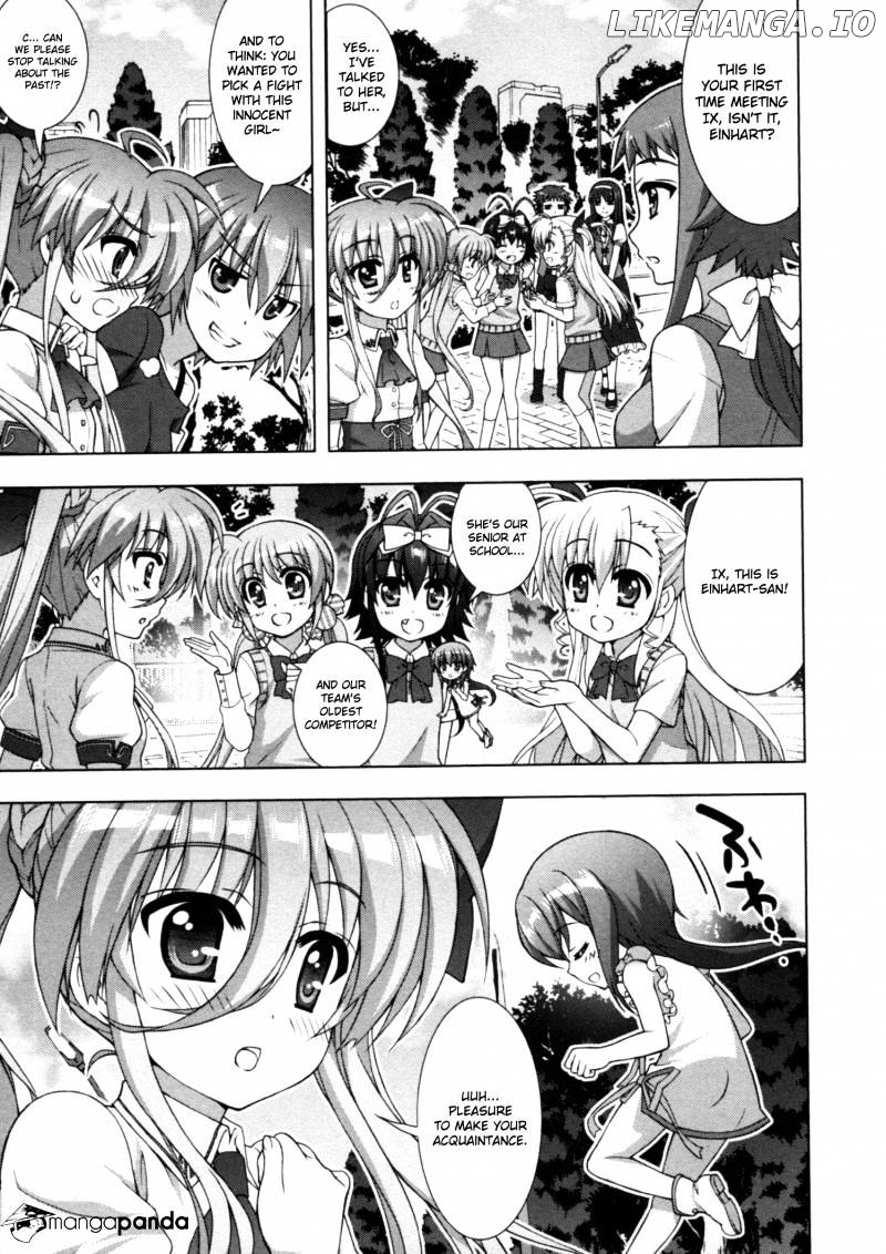 Mahou Shoujo Lyrical Nanoha Vivid chapter 63 - page 15