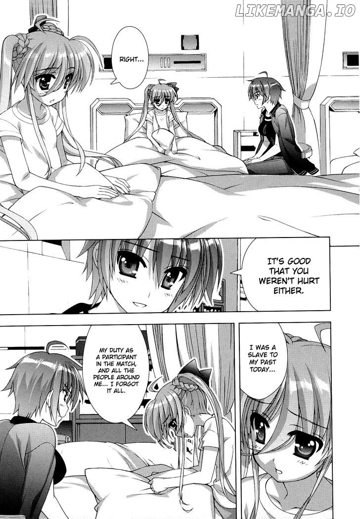 Mahou Shoujo Lyrical Nanoha Vivid chapter 45 - page 16