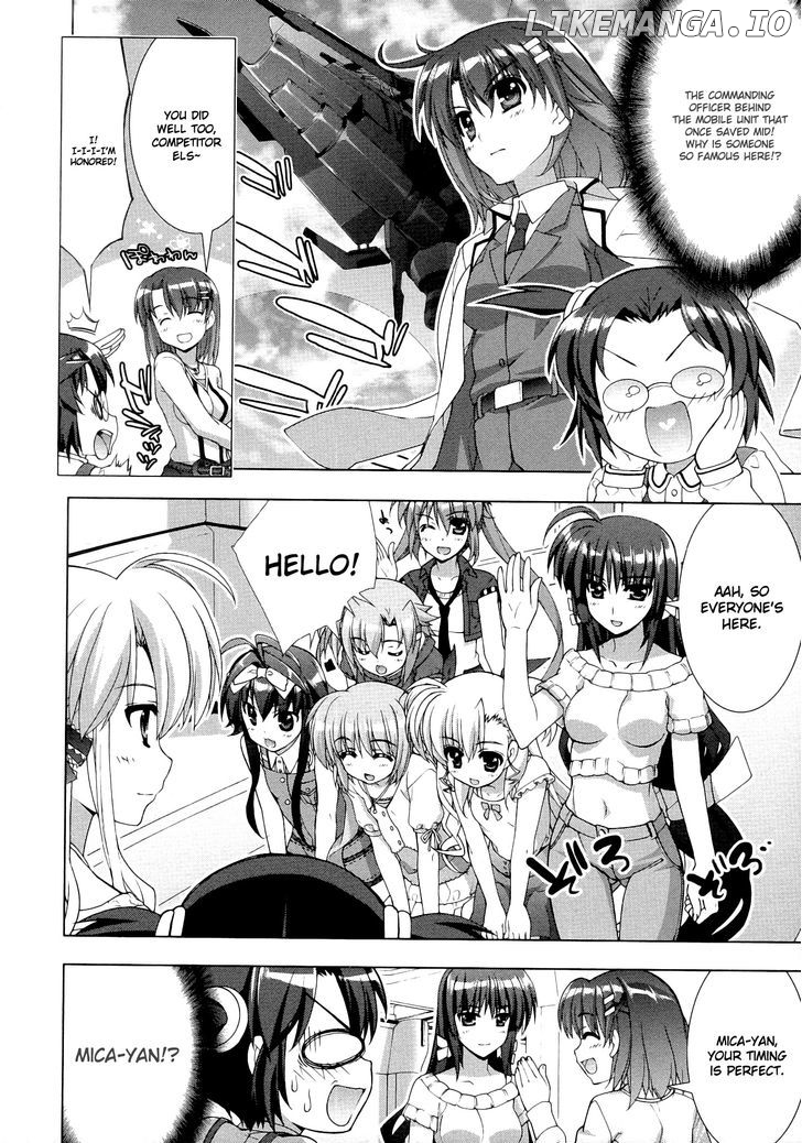 Mahou Shoujo Lyrical Nanoha Vivid chapter 45 - page 21