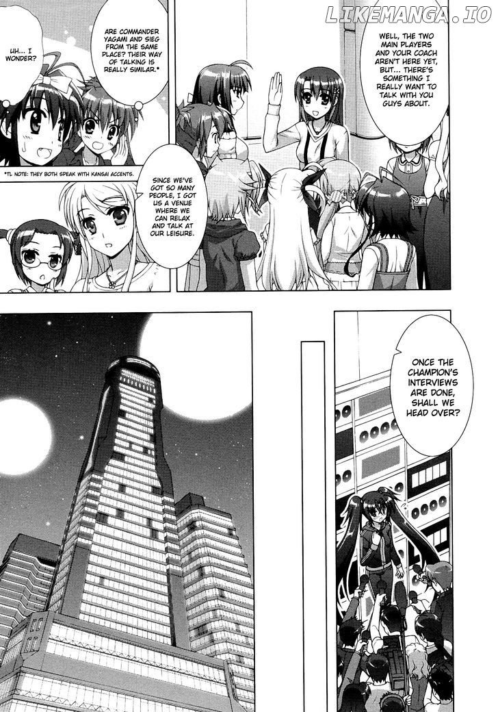 Mahou Shoujo Lyrical Nanoha Vivid chapter 45 - page 22