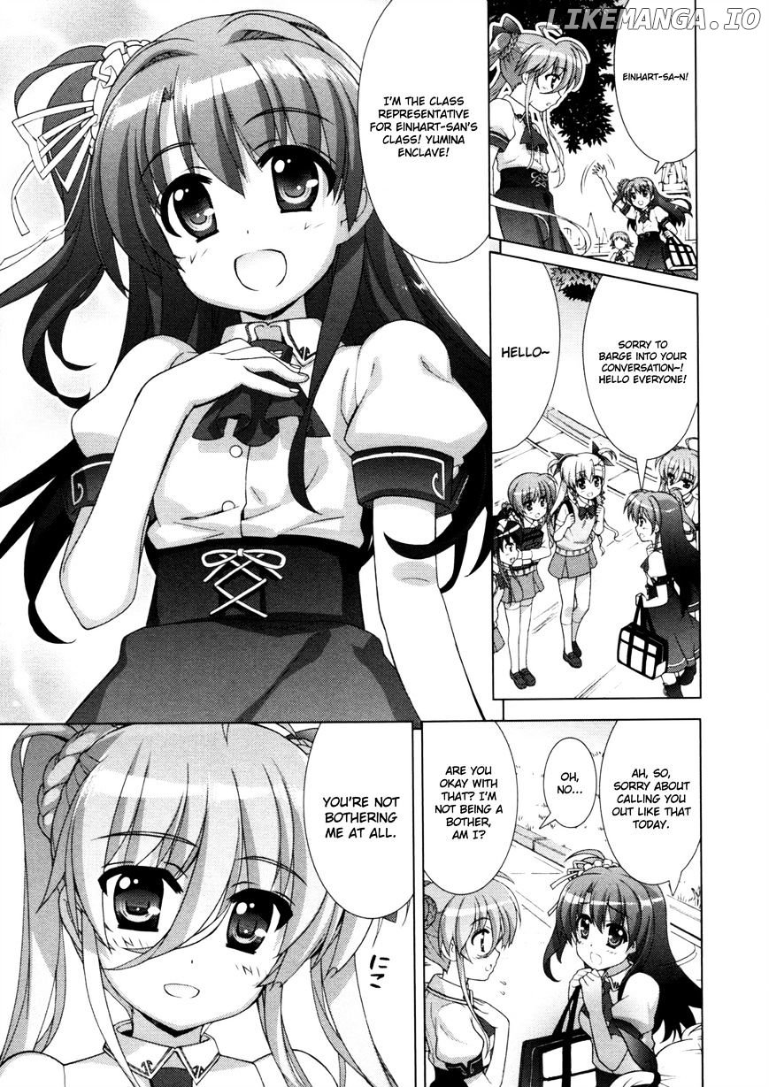 Mahou Shoujo Lyrical Nanoha Vivid chapter 64 - page 17