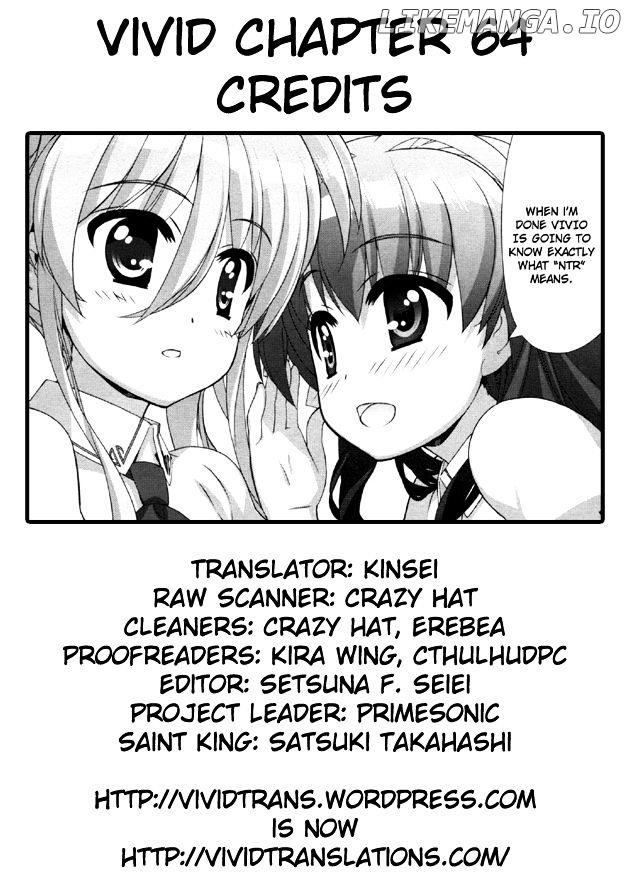 Mahou Shoujo Lyrical Nanoha Vivid chapter 64 - page 30