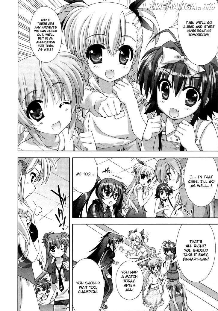 Mahou Shoujo Lyrical Nanoha Vivid chapter 46 - page 25