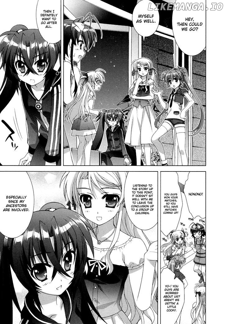 Mahou Shoujo Lyrical Nanoha Vivid chapter 46 - page 26