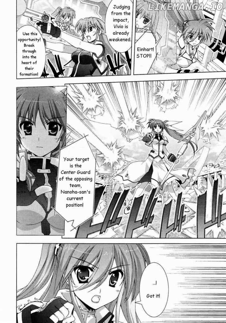 Mahou Shoujo Lyrical Nanoha Vivid chapter 13 - page 14