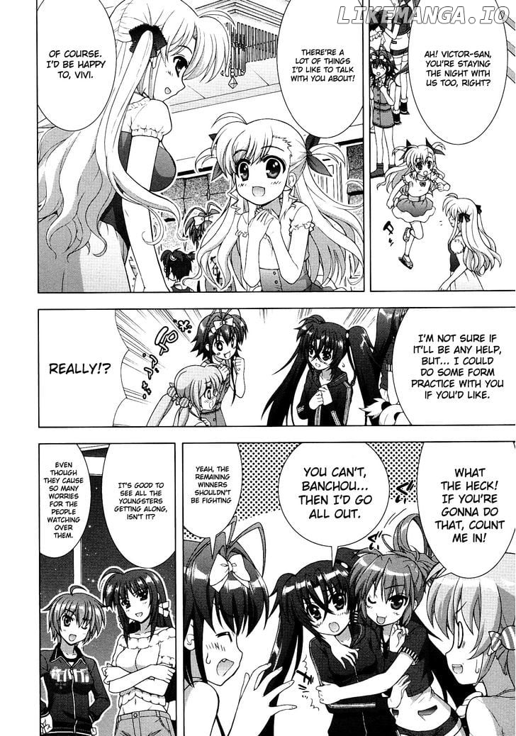 Mahou Shoujo Lyrical Nanoha Vivid chapter 47 - page 8