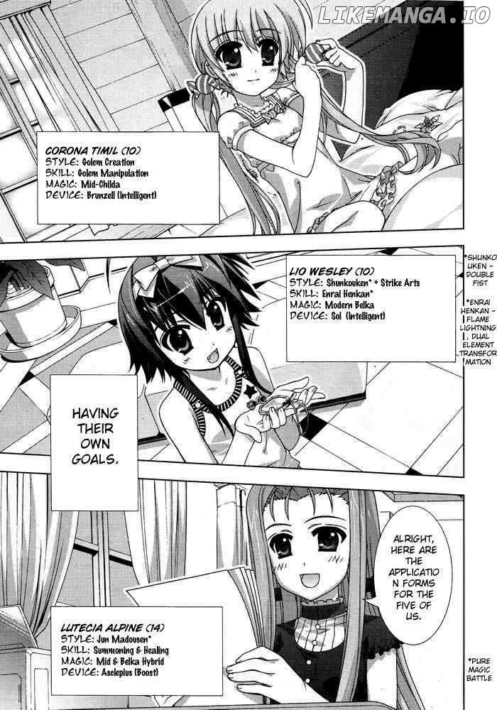 Mahou Shoujo Lyrical Nanoha Vivid chapter 17 - page 29