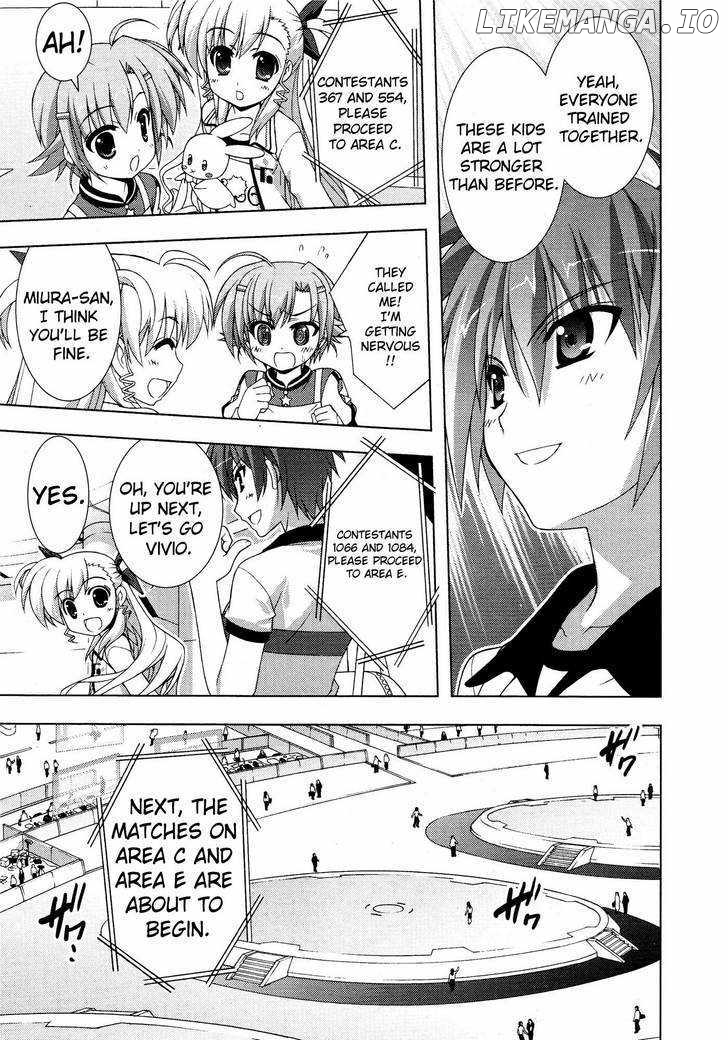 Mahou Shoujo Lyrical Nanoha Vivid chapter 21 - page 23