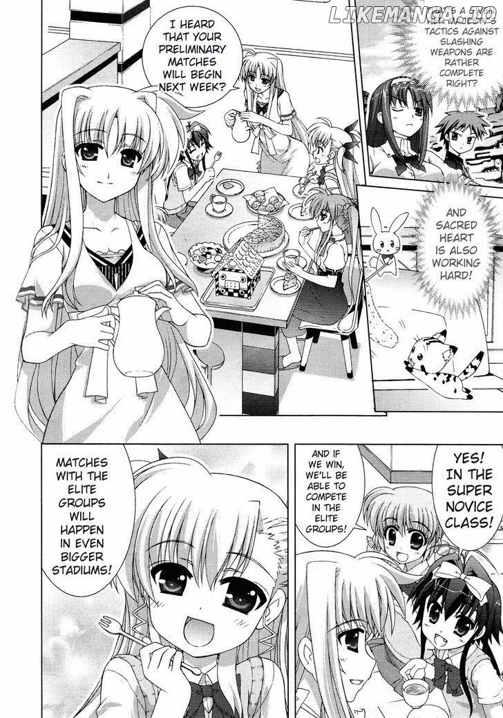 Mahou Shoujo Lyrical Nanoha Vivid chapter 23 - page 16