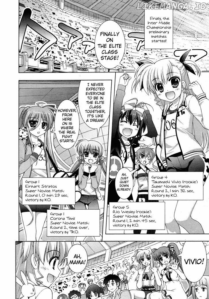 Mahou Shoujo Lyrical Nanoha Vivid chapter 23 - page 22