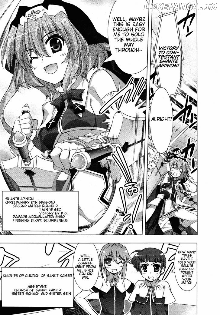 Mahou Shoujo Lyrical Nanoha Vivid chapter 25 - page 18