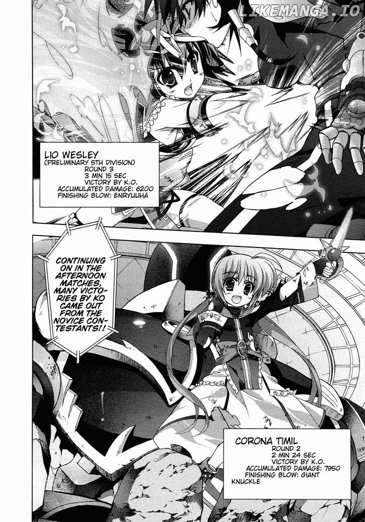 Mahou Shoujo Lyrical Nanoha Vivid chapter 25 - page 23