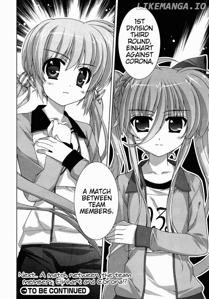 Mahou Shoujo Lyrical Nanoha Vivid chapter 25 - page 29