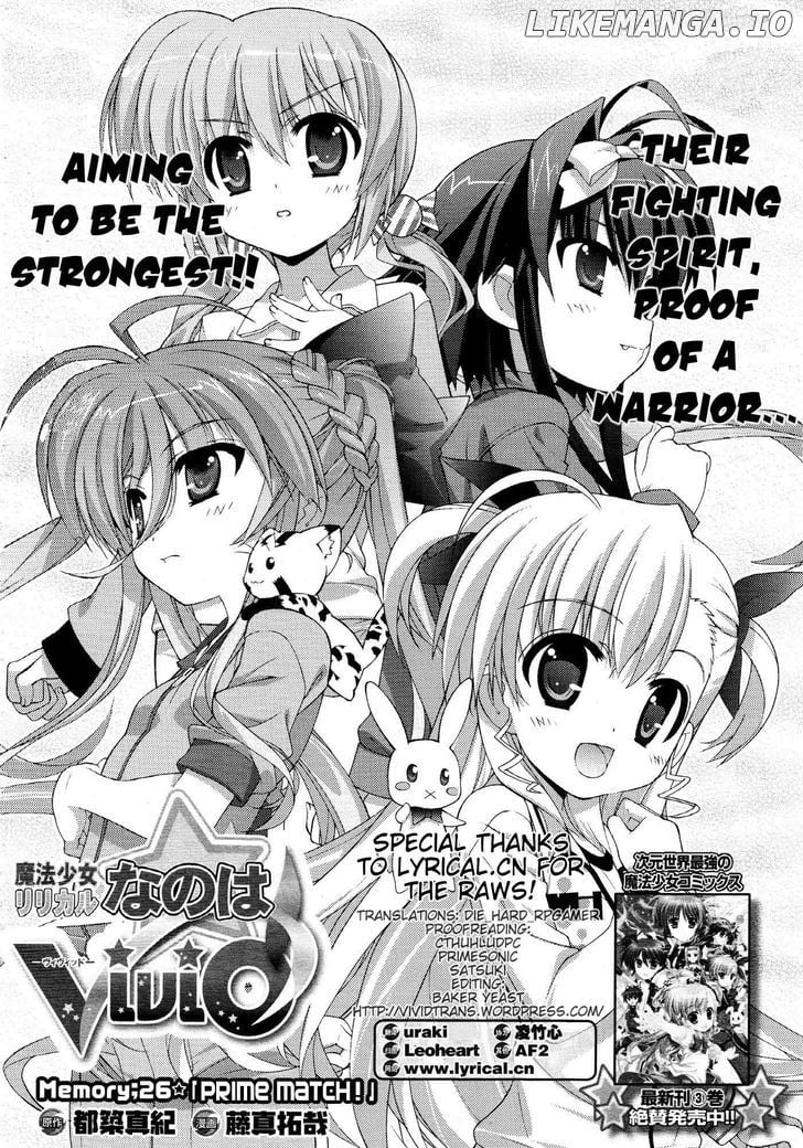 Mahou Shoujo Lyrical Nanoha Vivid chapter 26 - page 2