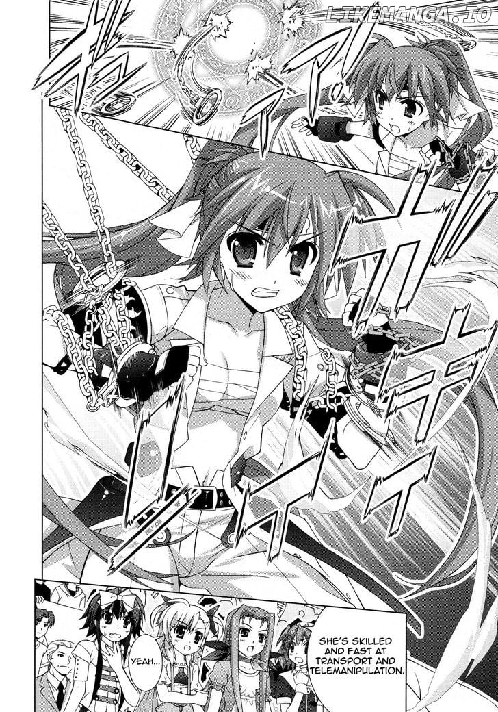 Mahou Shoujo Lyrical Nanoha Vivid chapter 26 - page 22