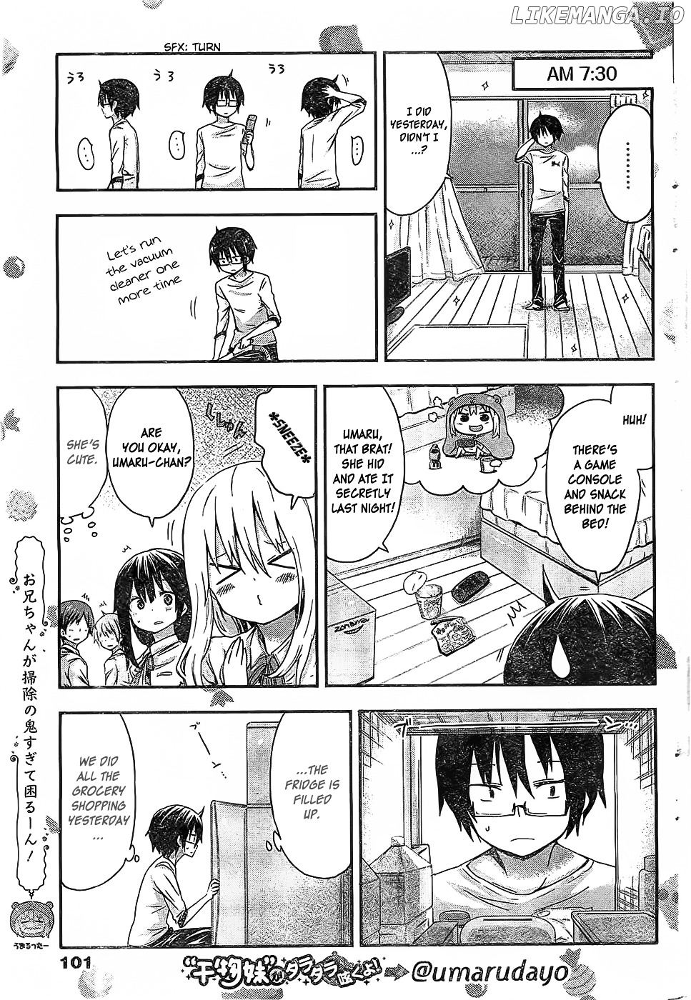 Himouto! Umaru-chan chapter 31 - page 3