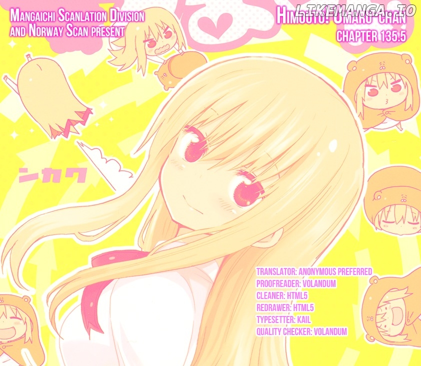 Himouto! Umaru-chan chapter 135.5 - page 12