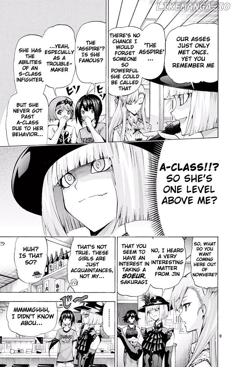 Keijo!!!!!!!! chapter 100 - page 9