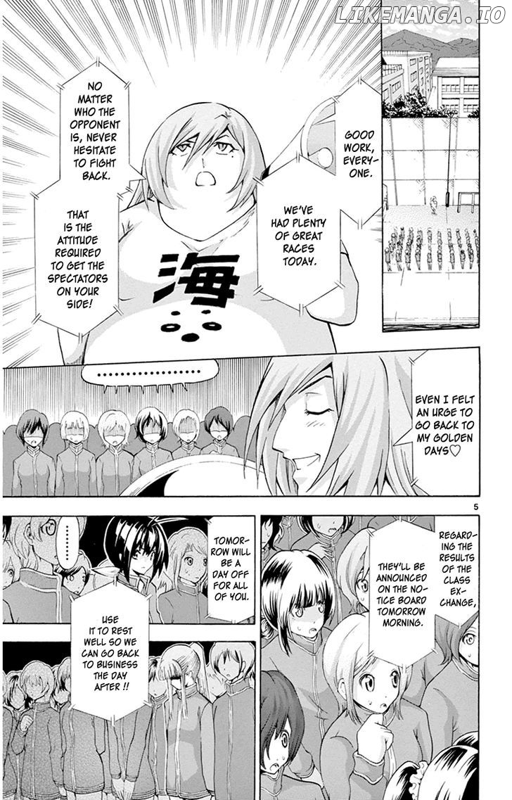 Keijo!!!!!!!! chapter 55 - page 5