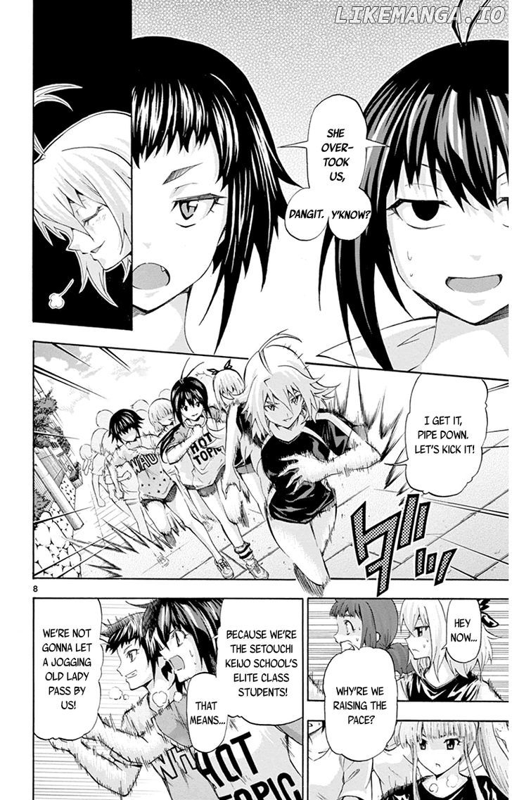 Keijo!!!!!!!! chapter 57 - page 8