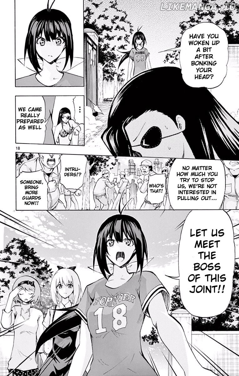 Keijo!!!!!!!! chapter 109 - page 17