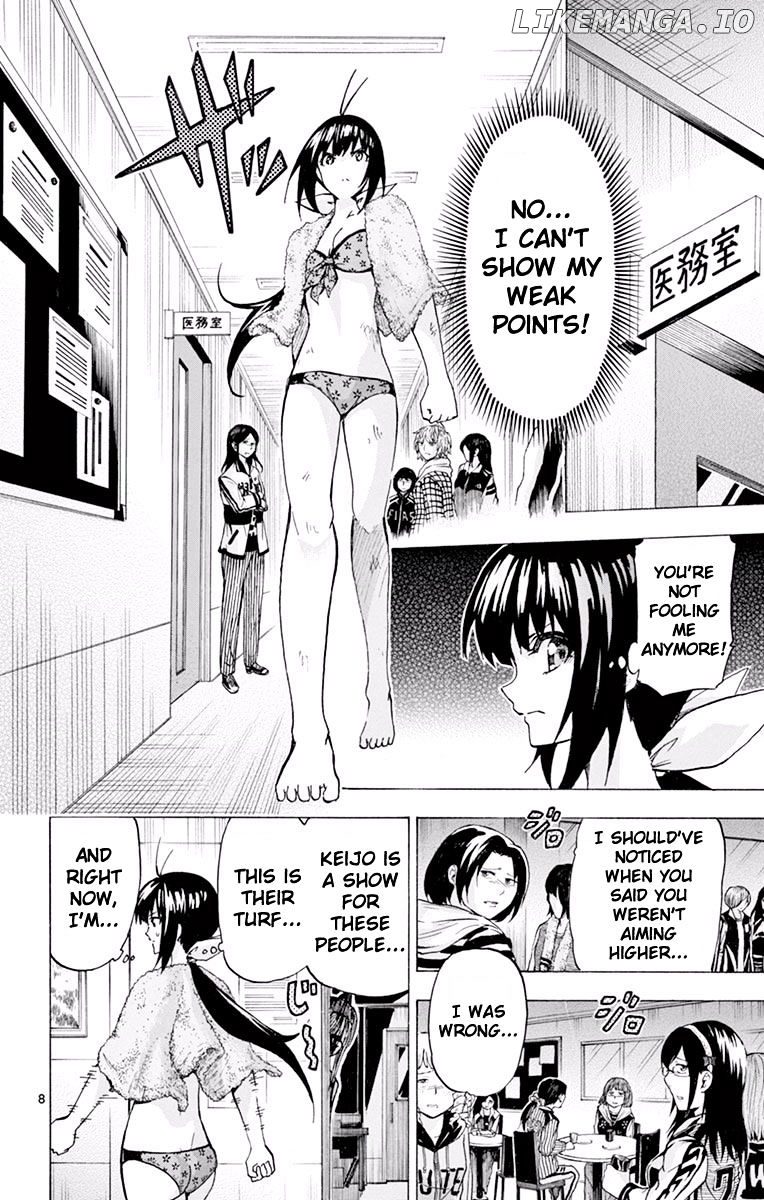 Keijo!!!!!!!! chapter 116 - page 8