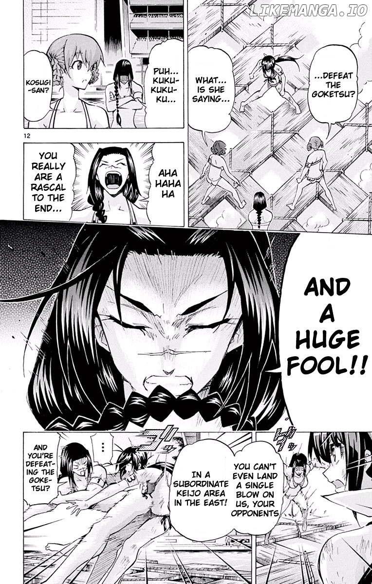 Keijo!!!!!!!! chapter 117 - page 12