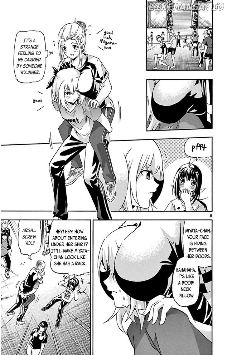 Keijo!!!!!!!! chapter 20 - page 9