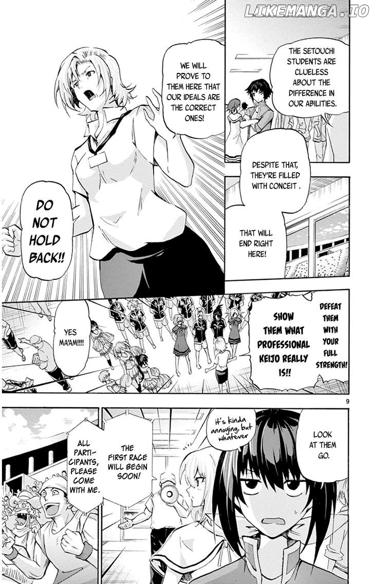 Keijo!!!!!!!! chapter 67 - page 8